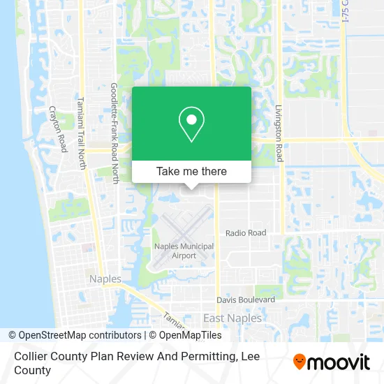 Collier County Plan Review And Permitting map