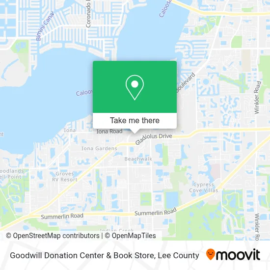 Goodwill Donation Center & Book Store map