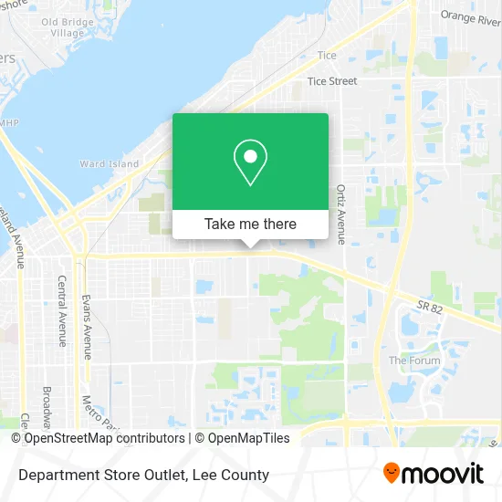 Department Store Outlet map