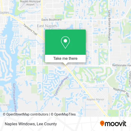 Naples Windows map