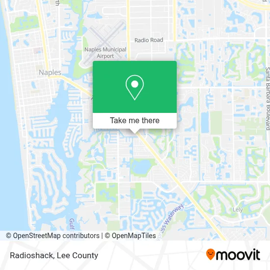 Radioshack map