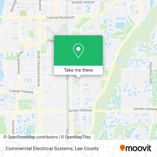 Commercial Electrical Systems map