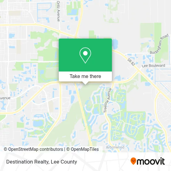 Destination Realty map