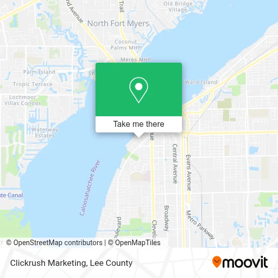 Clickrush Marketing map