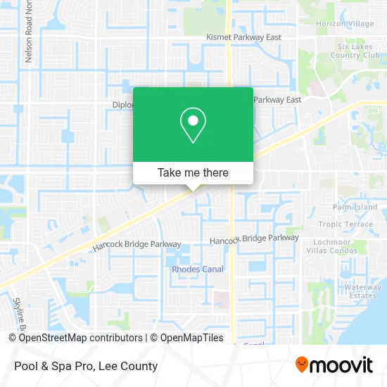 Pool & Spa Pro map