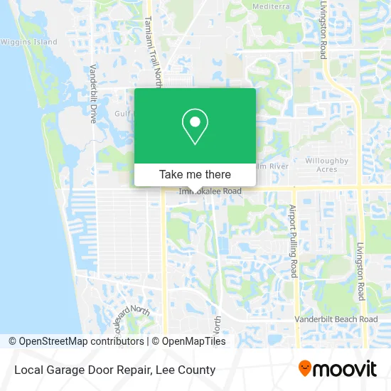Local Garage Door Repair map