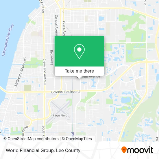 World Financial Group map