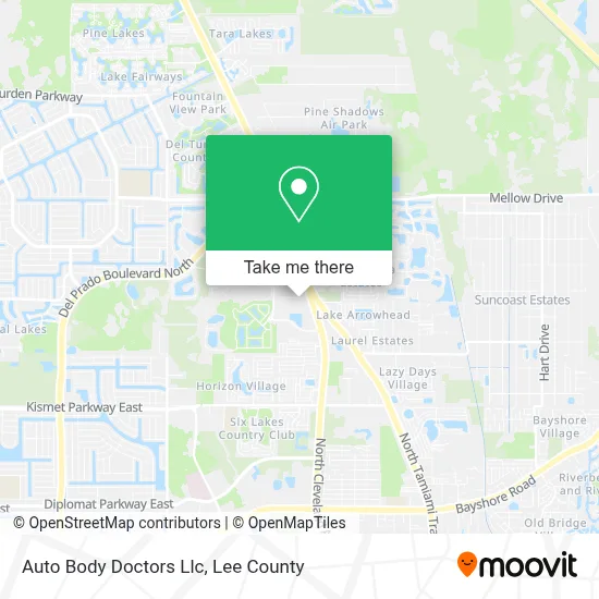 Auto Body Doctors Llc map