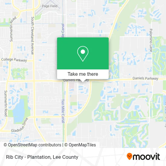 Rib City - Plantation map