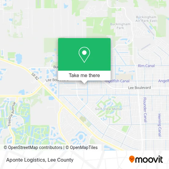 Aponte Logistics map