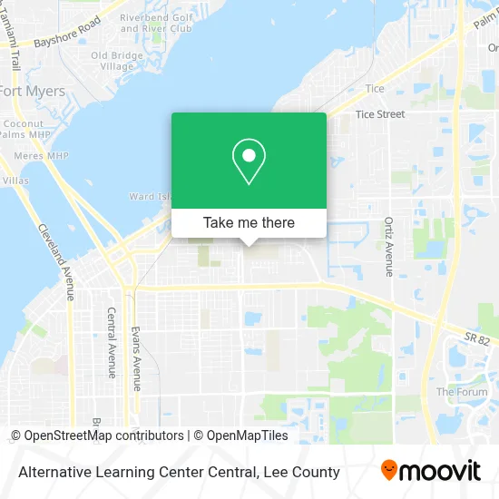 Alternative Learning Center Central map