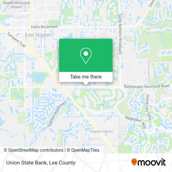 Union State Bank map
