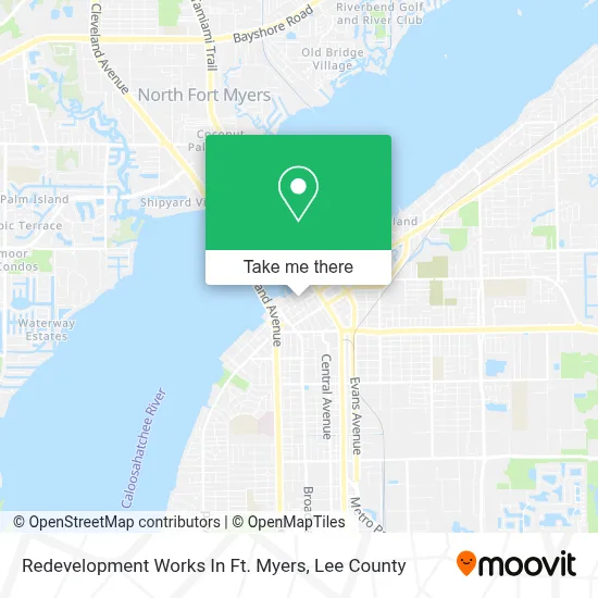 Redevelopment Works In Ft. Myers map