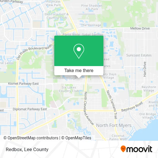 Redbox map