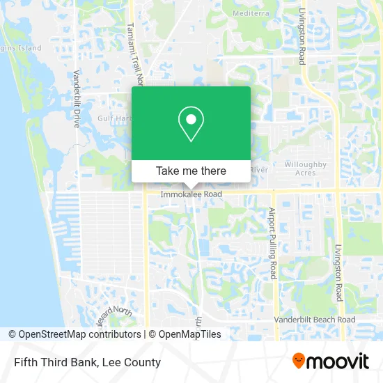 Fifth Third Bank map