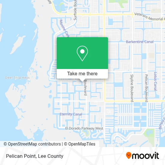 Pelican Point map