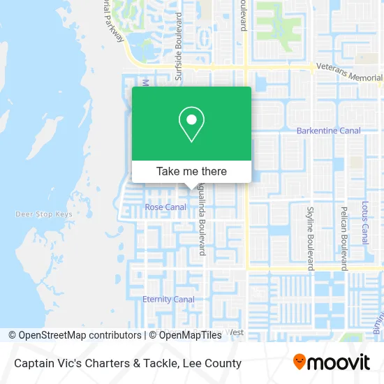 Captain Vic's Charters & Tackle map