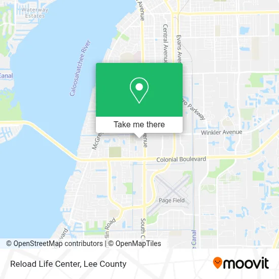 Reload Life Center map
