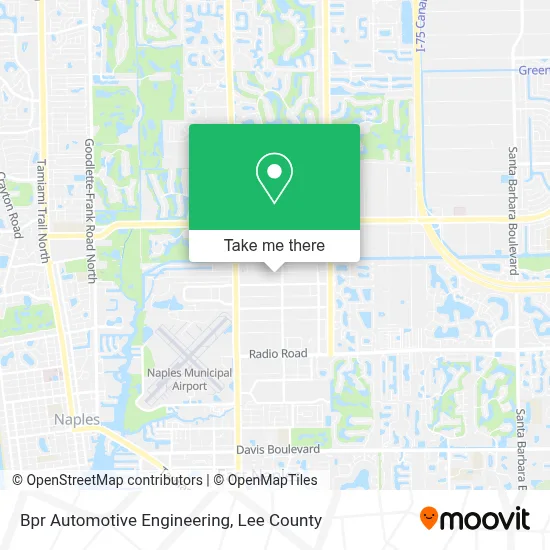 Bpr Automotive Engineering map