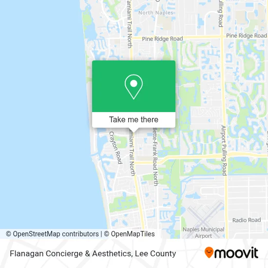 Flanagan Concierge & Aesthetics map