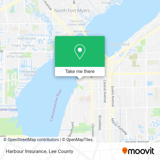 Harbour Insurance map