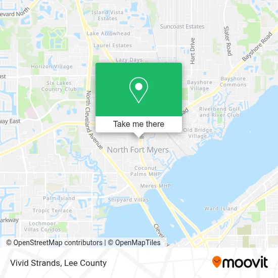 Vivid Strands map