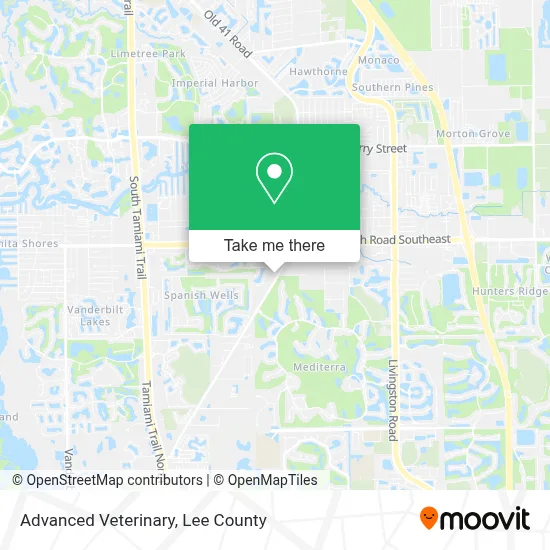 Advanced Veterinary map