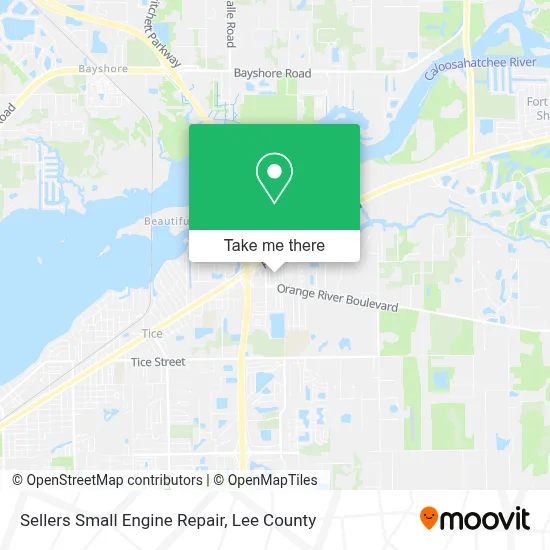 Sellers Small Engine Repair map