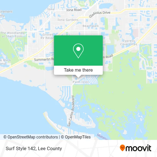 Surf Style 142 map