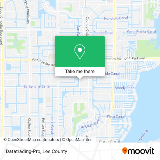 Datatrading-Pro map