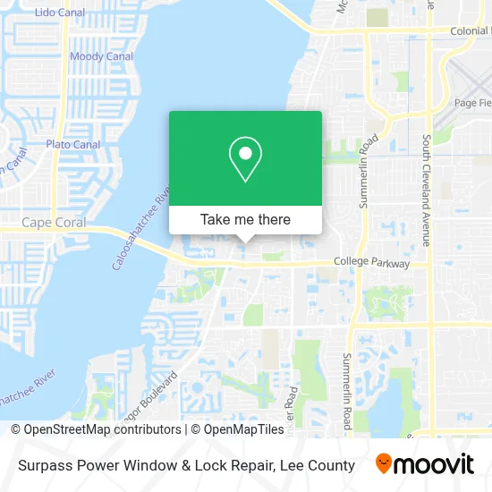 Surpass Power Window & Lock Repair map