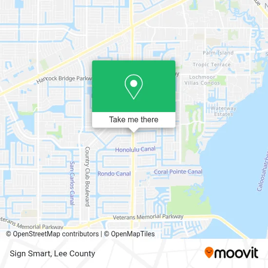 Sign Smart map