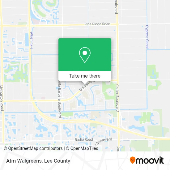 Atm Walgreens map
