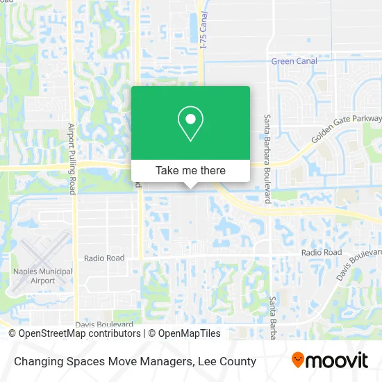 Changing Spaces Move Managers map