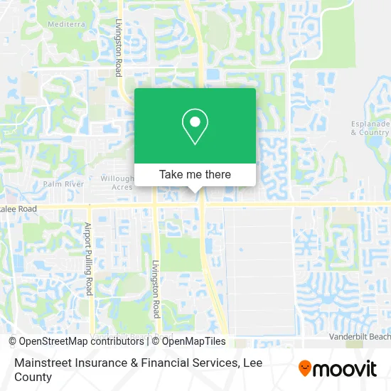 Mainstreet Insurance & Financial Services map