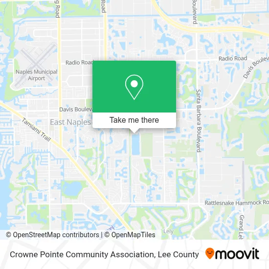Crowne Pointe Community Association map