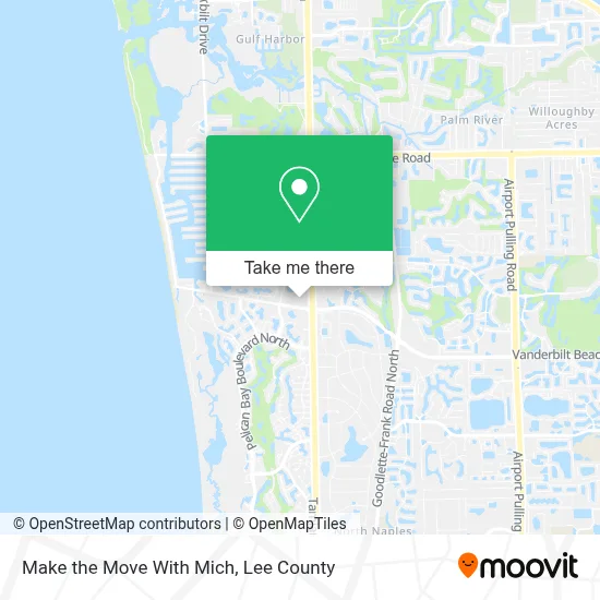 Make the Move With Mich map