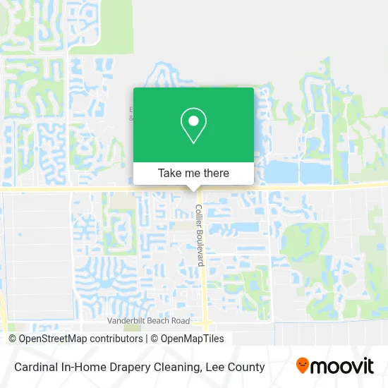 Cardinal In-Home Drapery Cleaning map