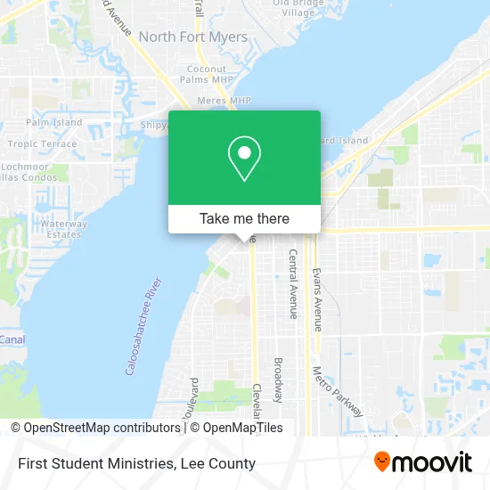 First Student Ministries map