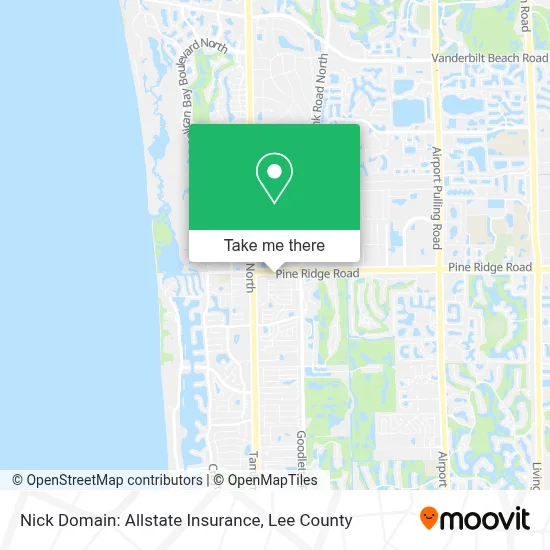 Nick Domain: Allstate Insurance map