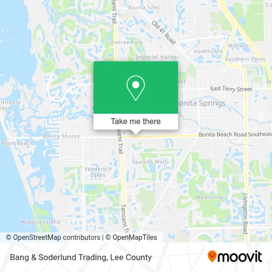 Bang & Soderlund Trading map
