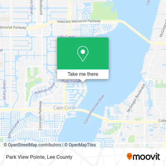 Park View Pointe map