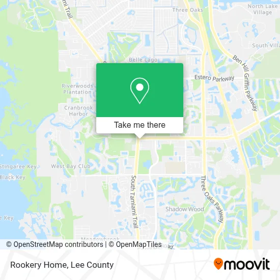 Rookery Home map