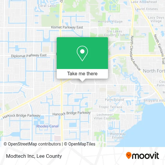 Modtech Inc map