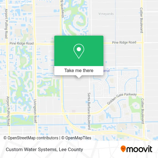 Custom Water Systems map