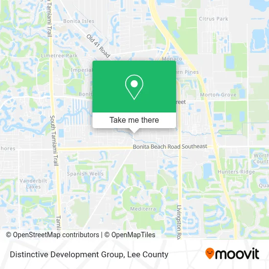 Distinctive Development Group map