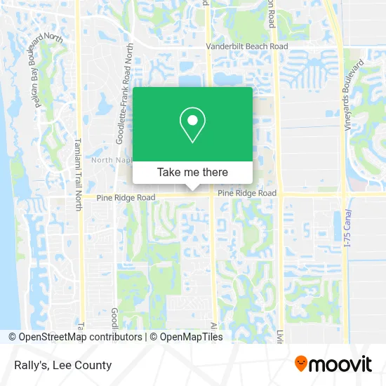 Rally's map