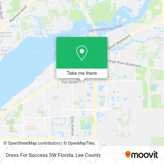 Dress For Success SW Florida map