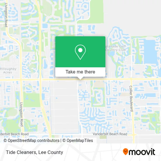 Tide Cleaners map