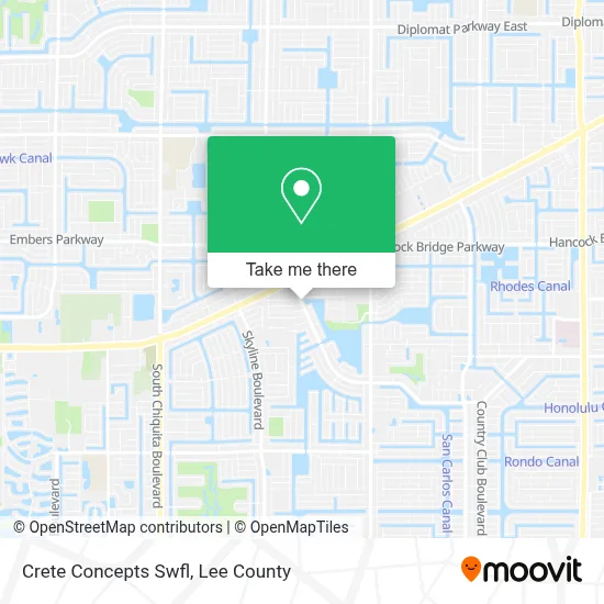 Crete Concepts Swfl map
